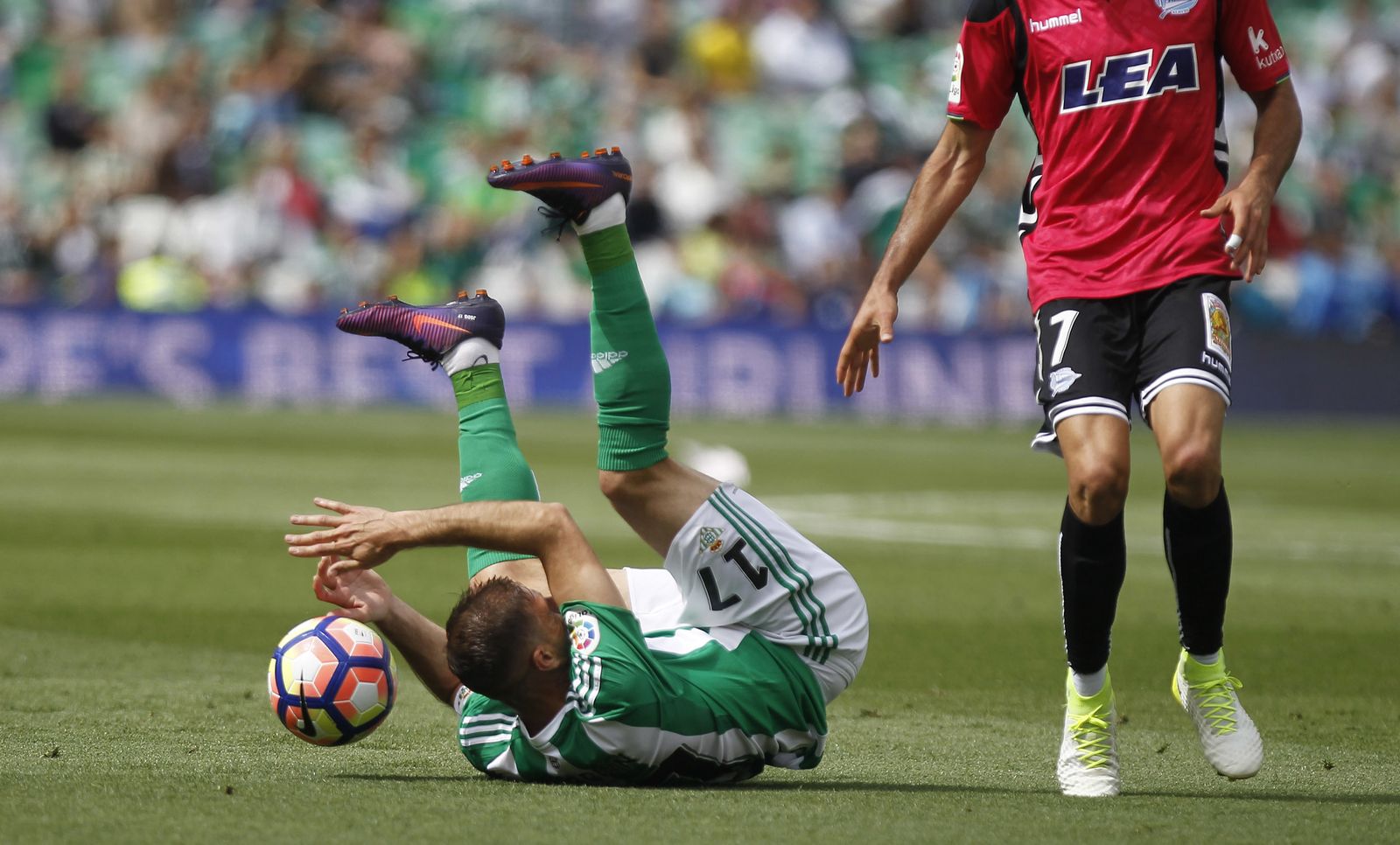 El Real Betis-Alavés, en imágenes