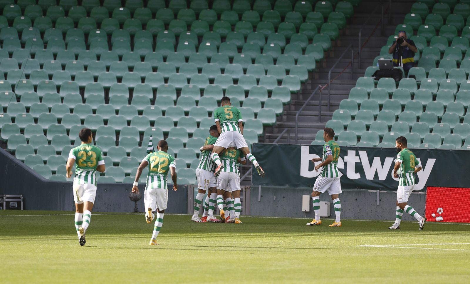 Las imágenes del Betis-Elche