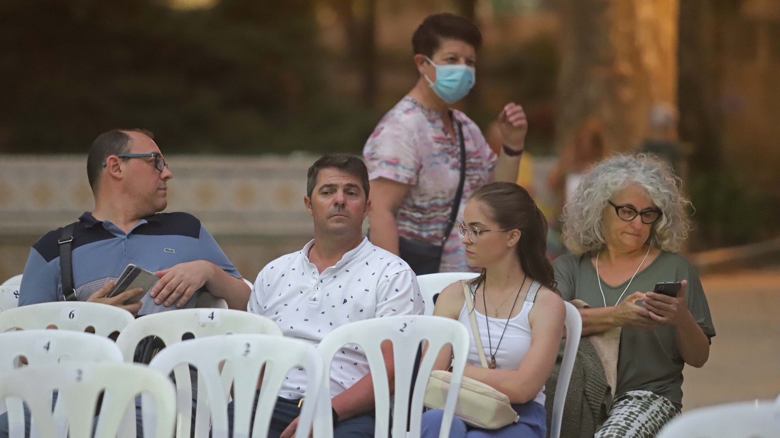 Fotos de ambiente en el espectáculo de Noelia Sabarea y Alain Pérez en Algeciras