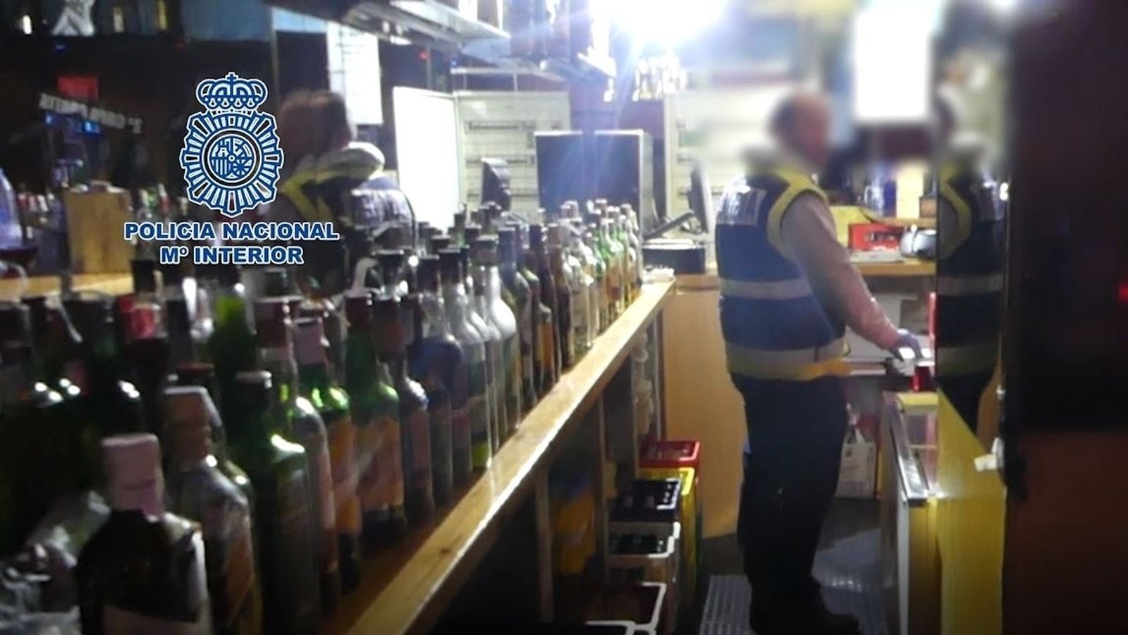 La Policía Nacional en el club de alterne de Ávila