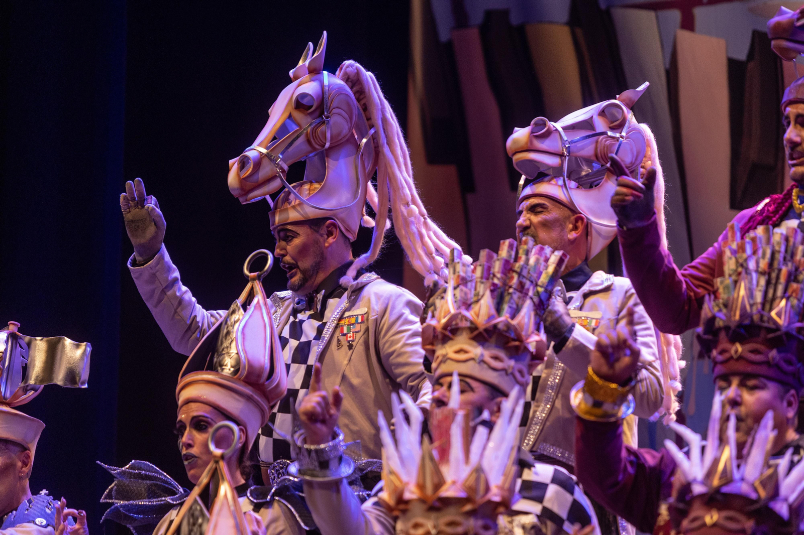Cuarta jornada de preliminares del Carnaval de Huelva.