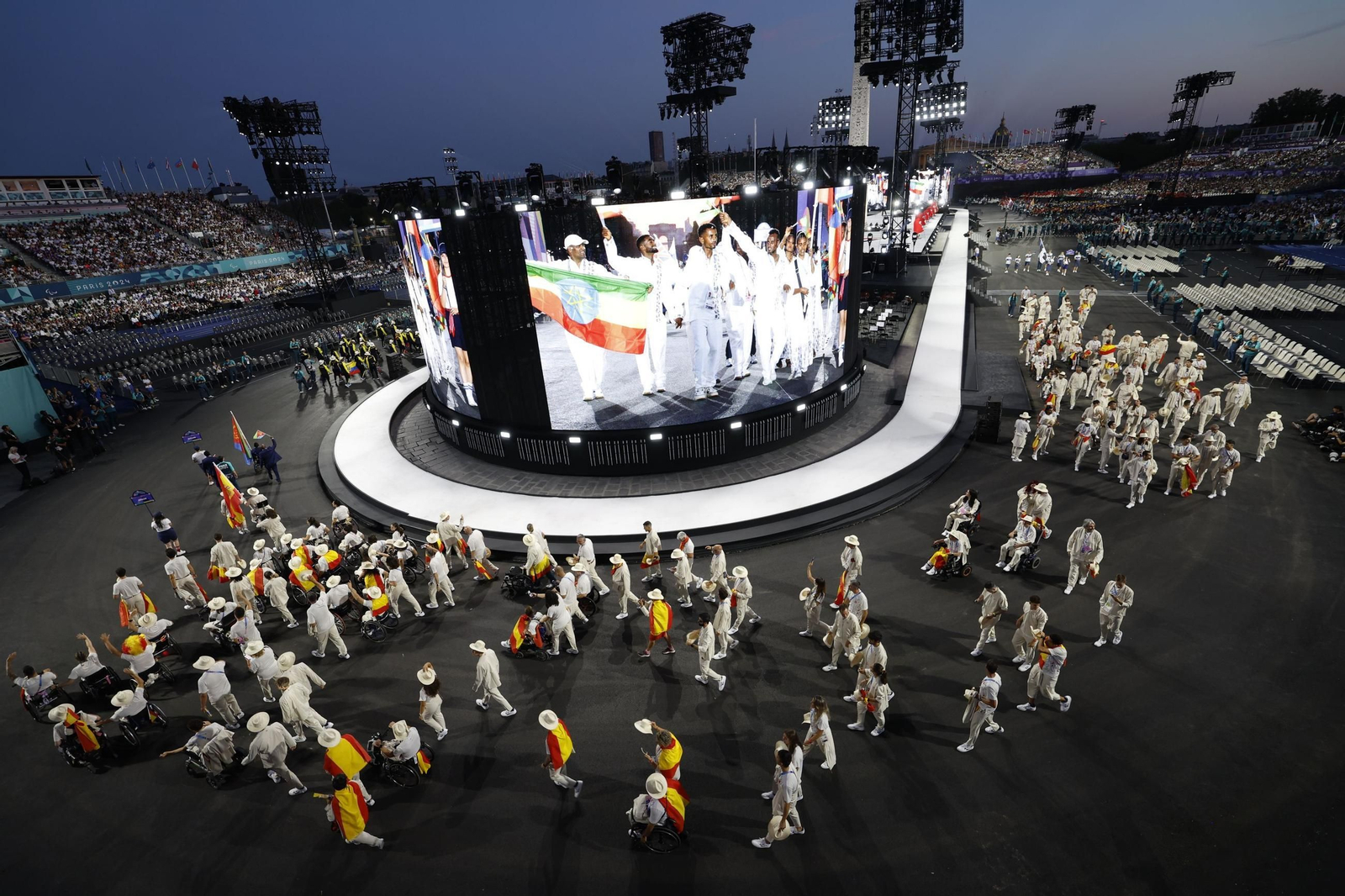 Las fotos de la inauguración de los Paralímpicos París 2024