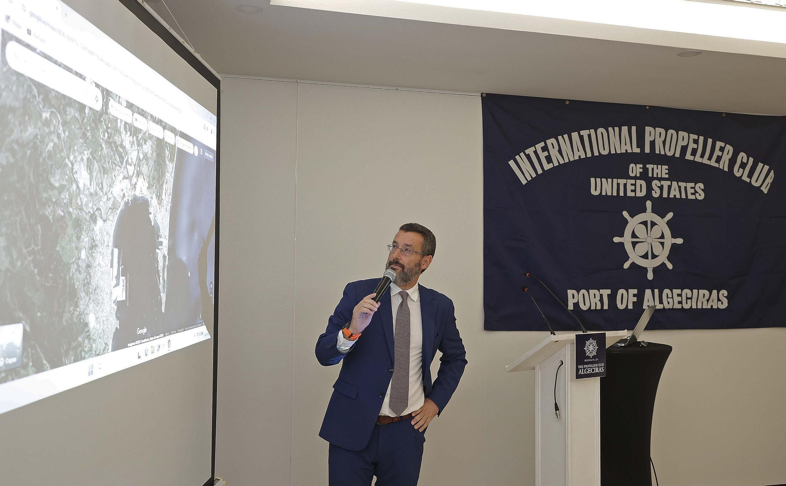 El almuerzo del Propeller Club de Algeciras con Juan Franco, en imágenes