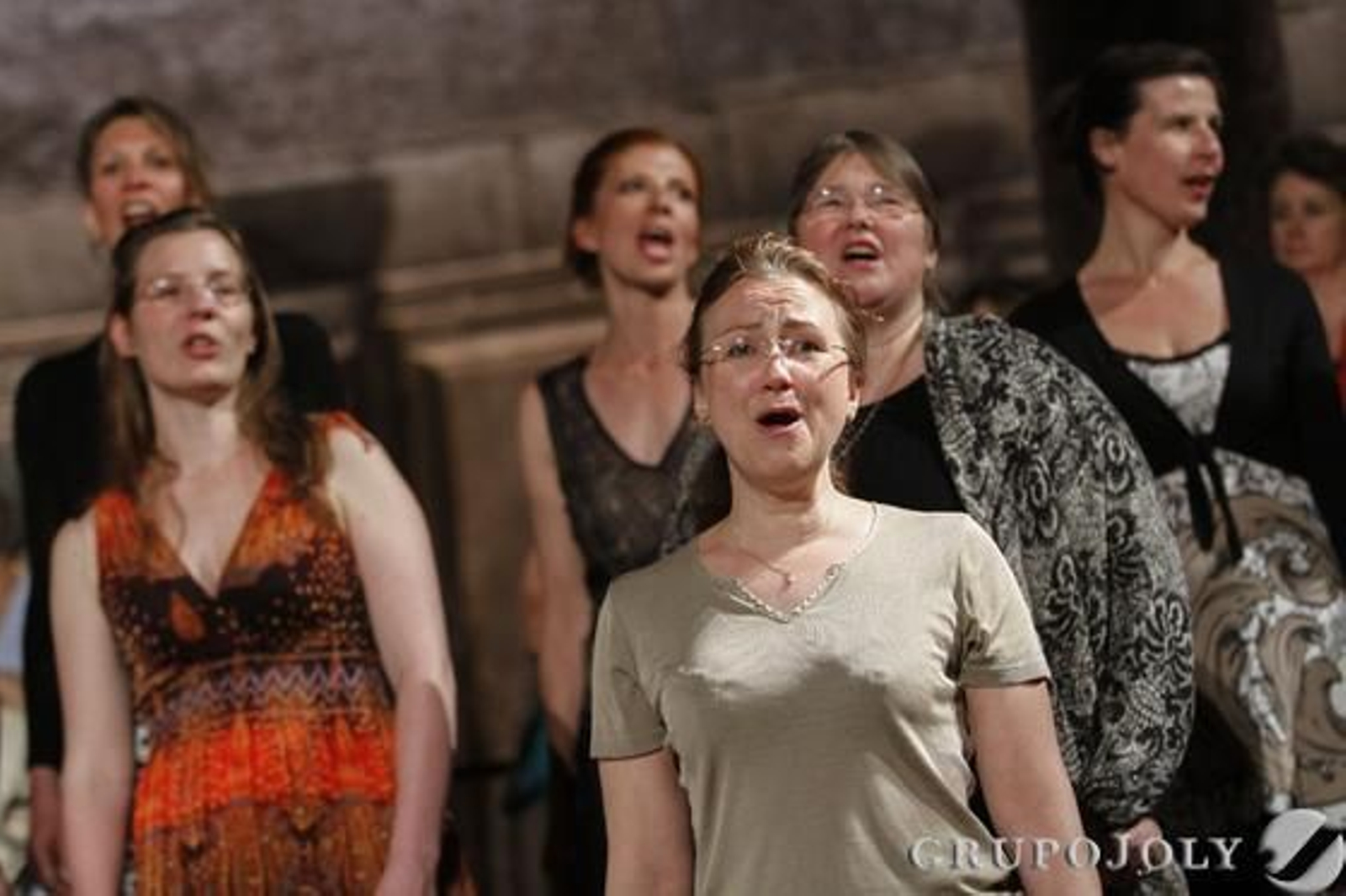 Los artistas sin barreras mientras actúan.

Foto: Álex Cámara