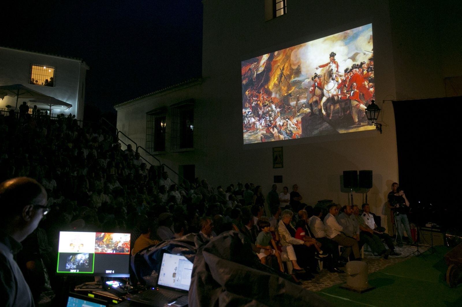 Las fotos de la Fiesta del 4 de julio y el homenaje a Bernardo de Gálvez en Macharaviaya