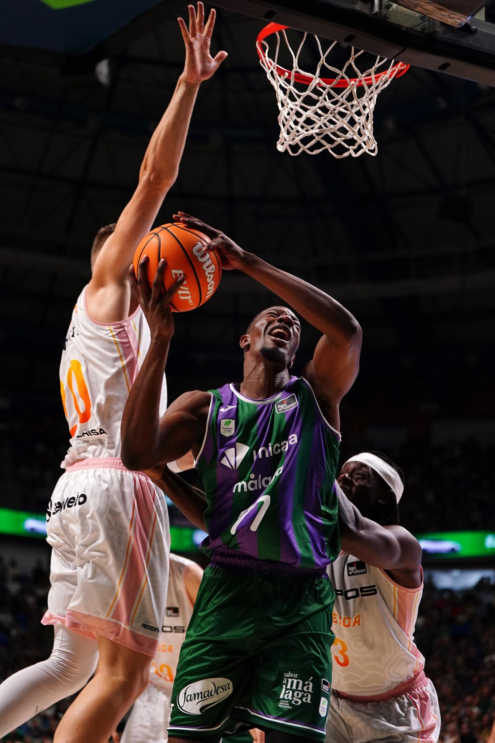 Las fotos del Unicaja-Hiopos Lleida