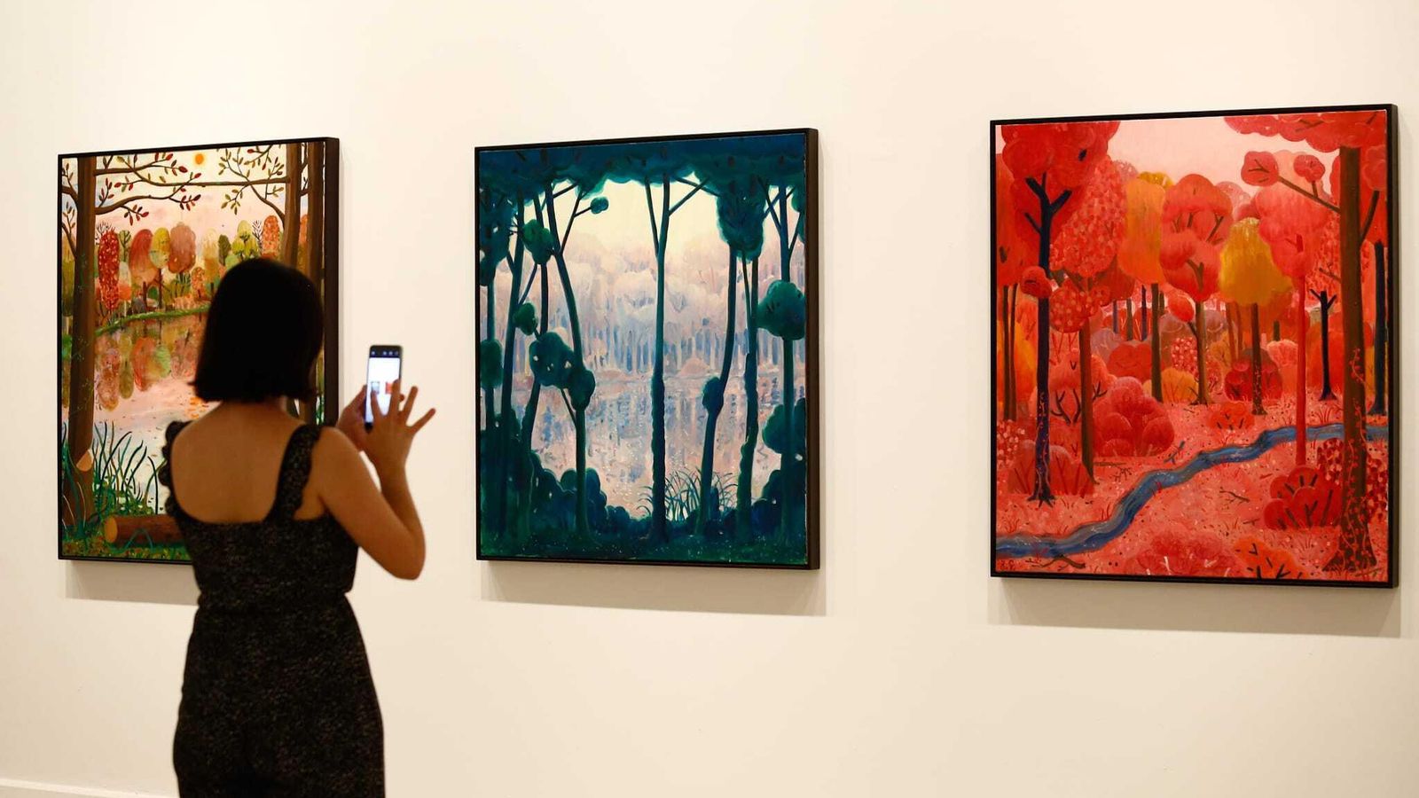 Tres de los paisajes de Sledsens.