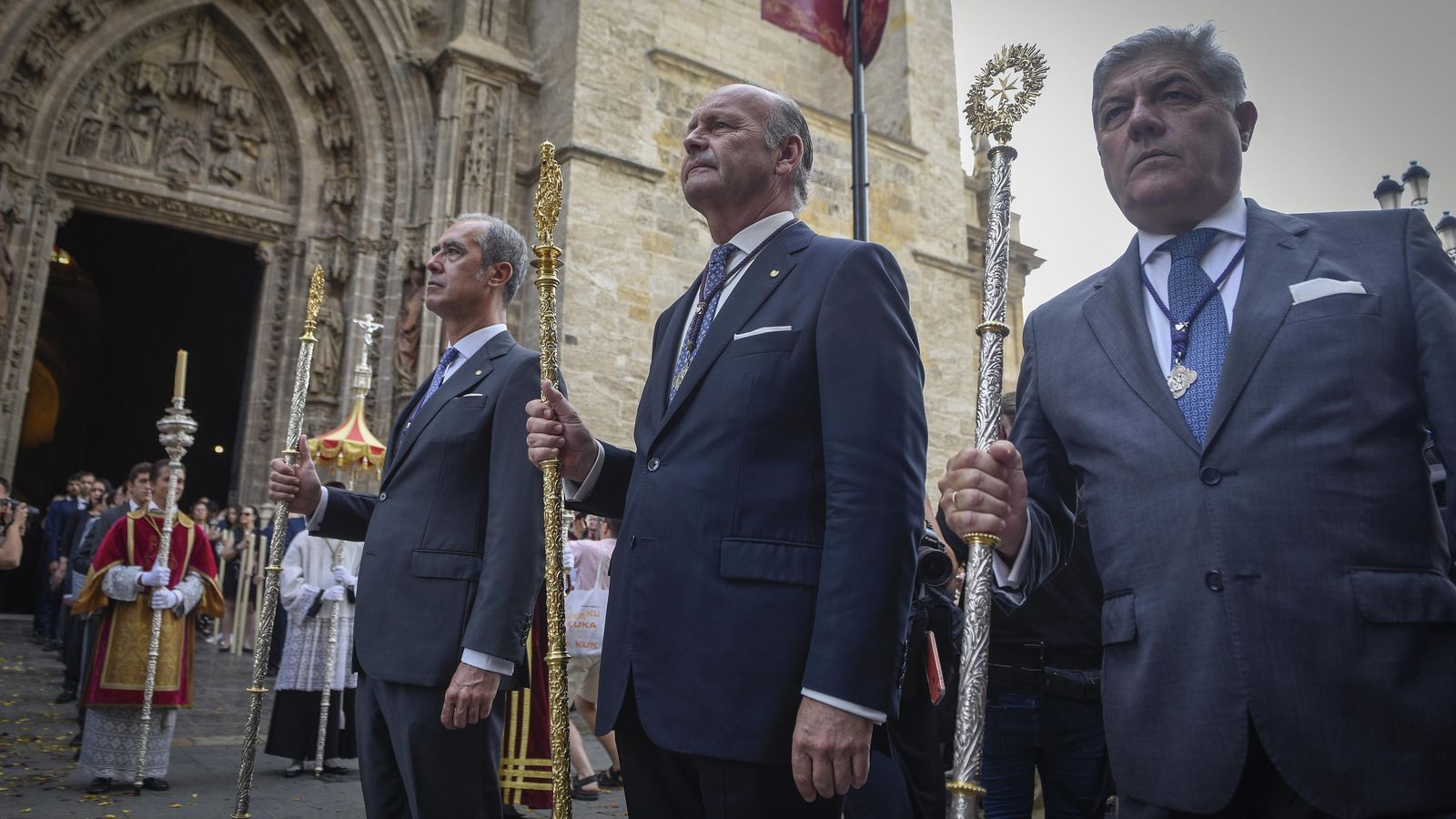 Representación de la Hermandad del Gran Poder.