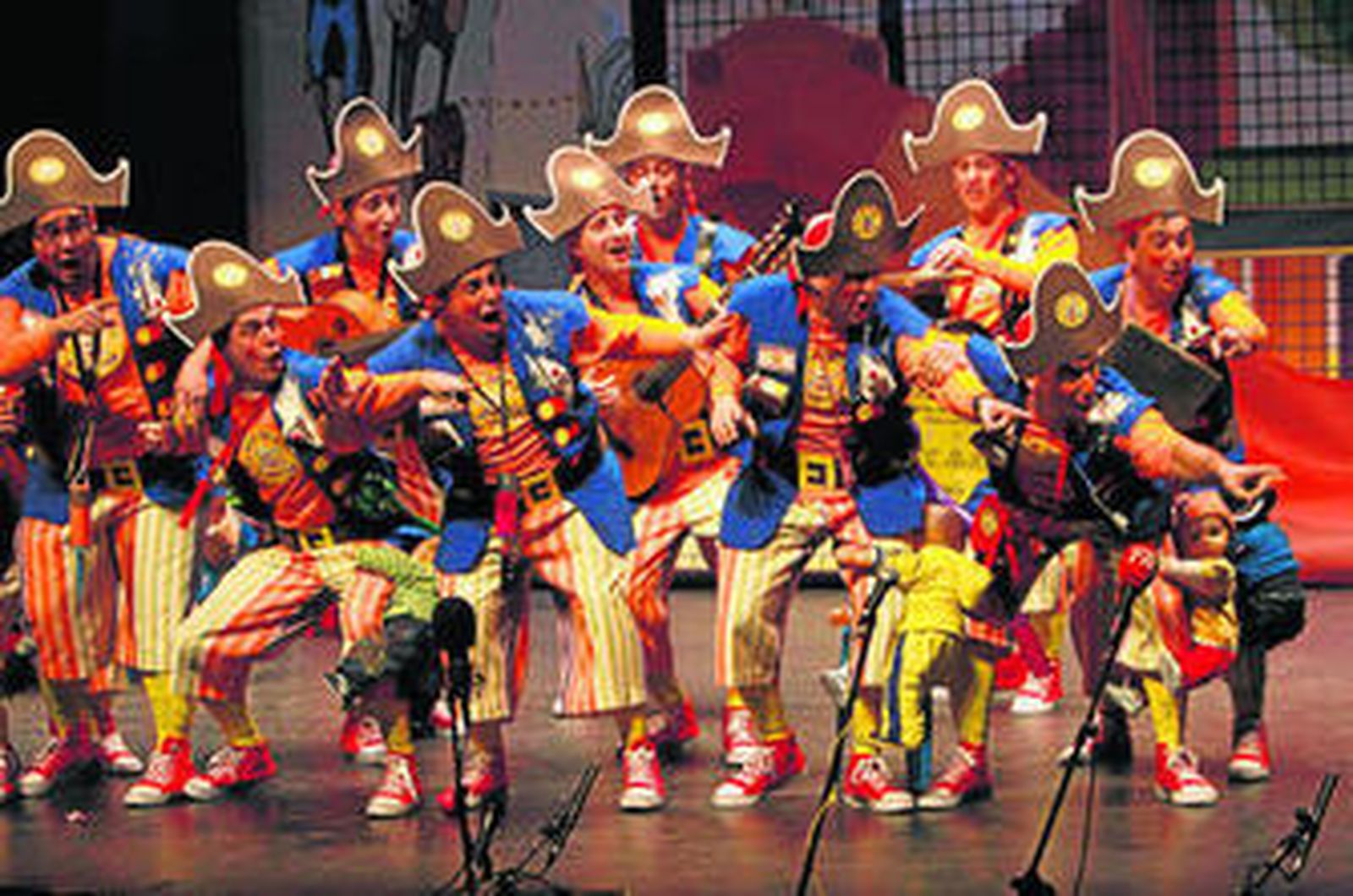 Imagen de archivo del concurso en el Teatro Moderno.