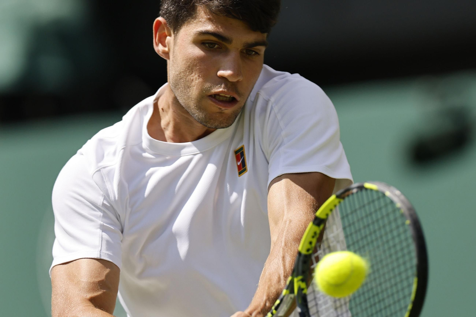 Las imágenes del debut de Alcaraz en Wimbledon y del resto de la jornada