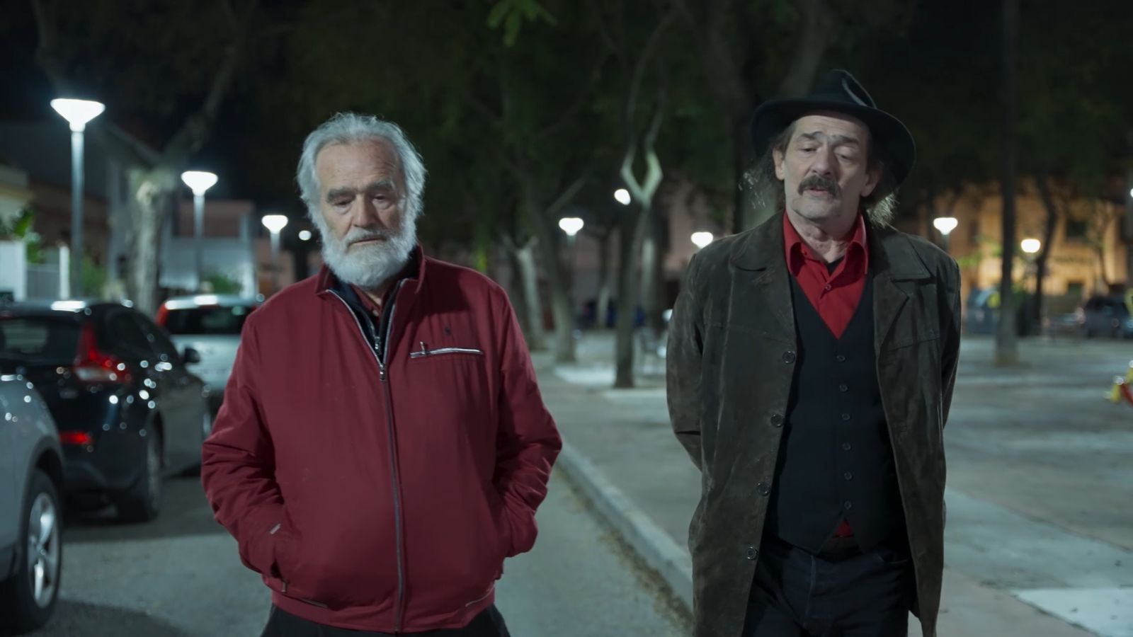 El cineasta Gonzalo García Pelayo y su hermano Javier.