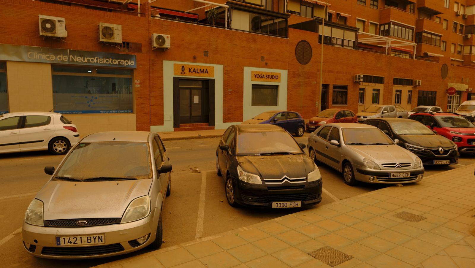 Fotogalería de la tormenta de arena y polvo en Almería