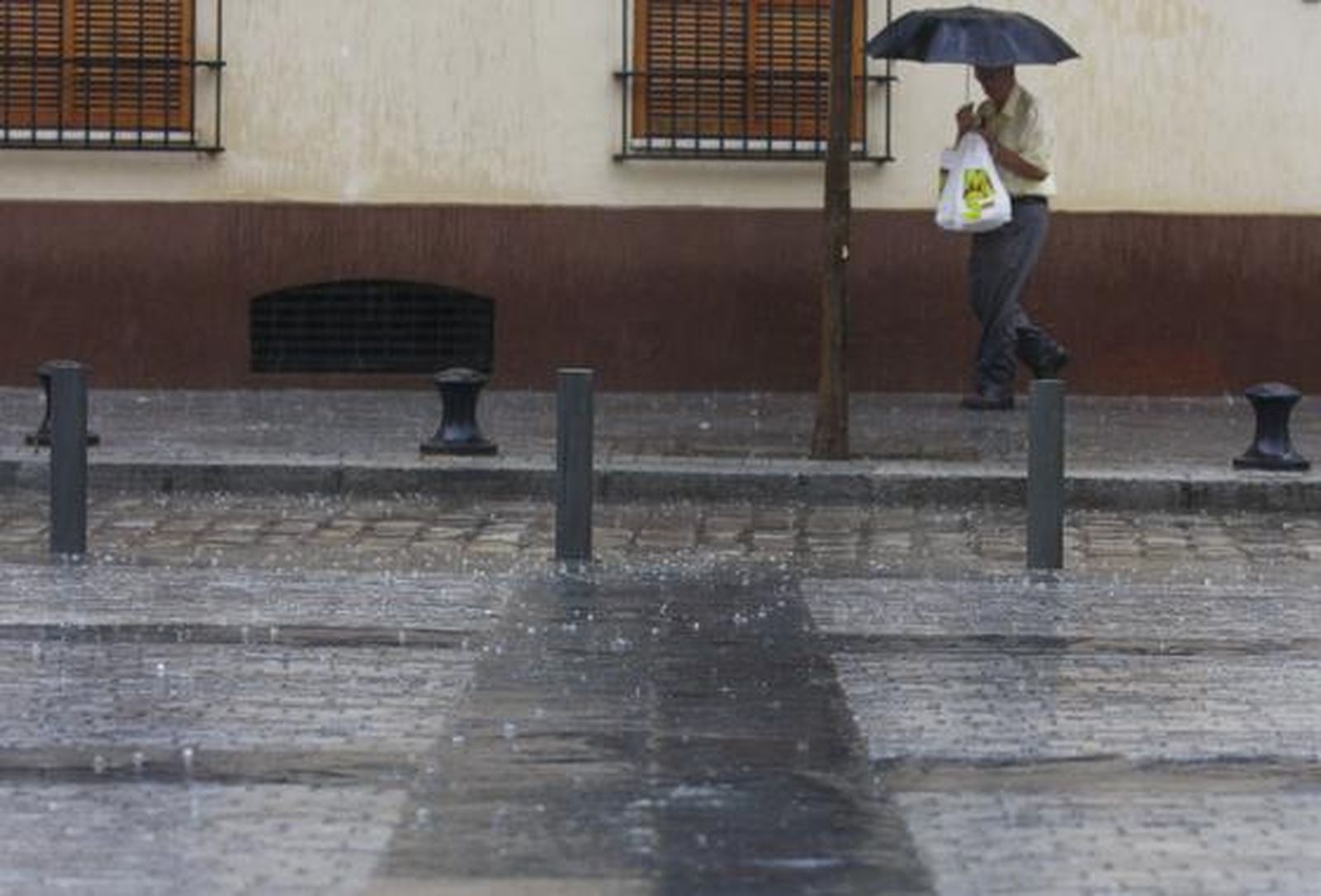 Las lluvias han acompañado a los sevillanos durante todo el día. 

Foto: Diario de Sevilla