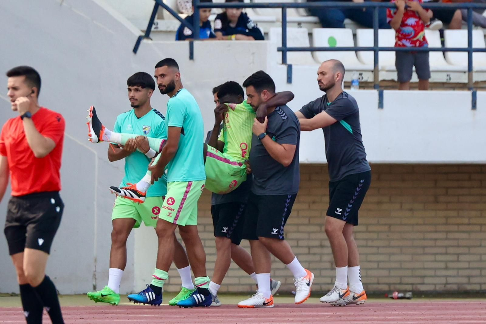El San Fernando - Málaga CF, en fotos