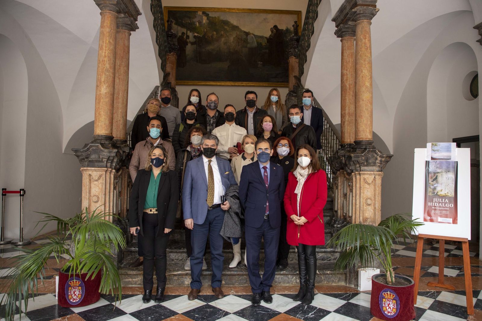 La delegación de Turquía visita la Diputación de Córdoba.