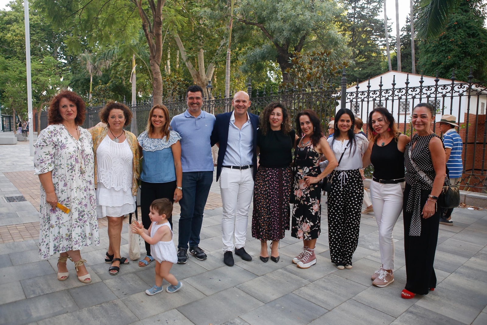 Fotos del flashmob de baile flamenco de Mercedes Alcalá y David Lozano