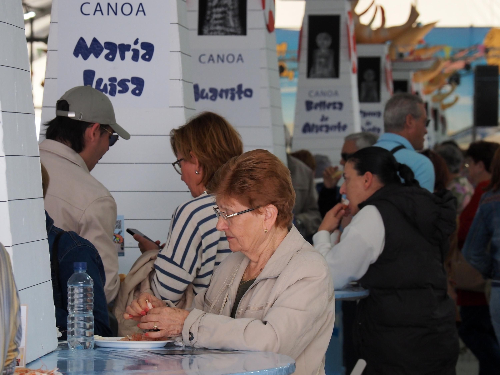 Las mejores fotografías del primer día de la Feria de la Gamba de Punta Umbría