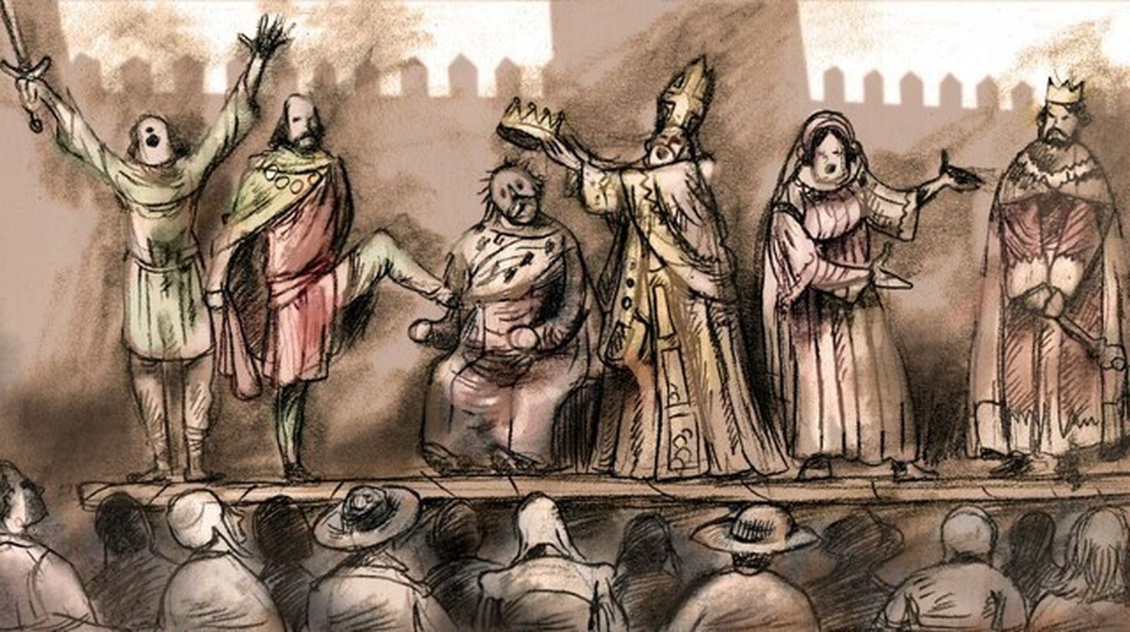 Una 'performance' medieval