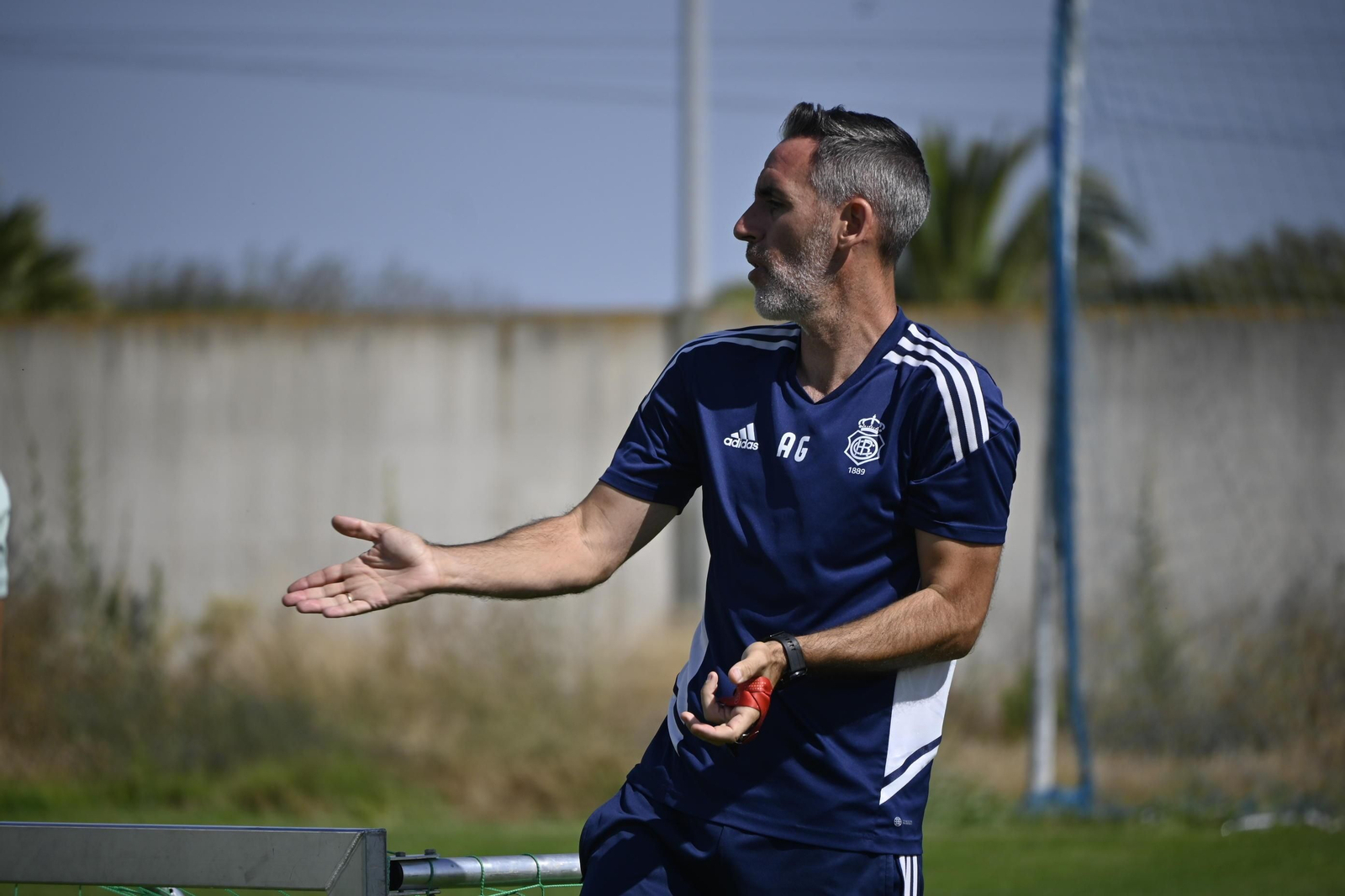 Entrenamiento del Recreativo en Huelva, en imágenes