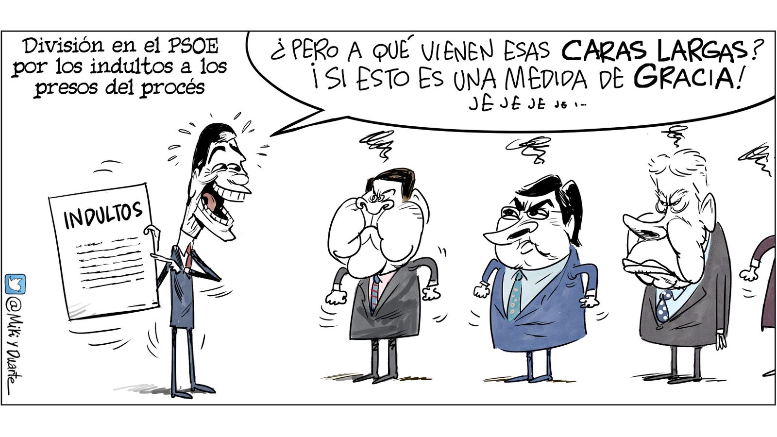 Críticos con los indultos