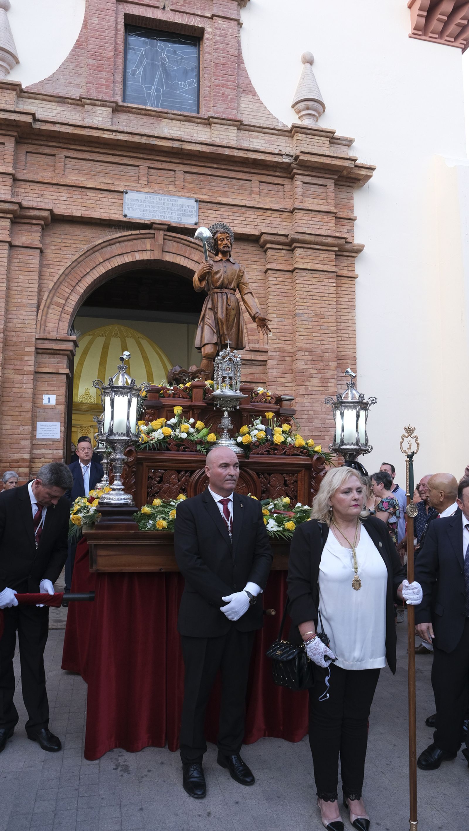 Imágenes de la Procesión de San Isidro, en El Ejido
