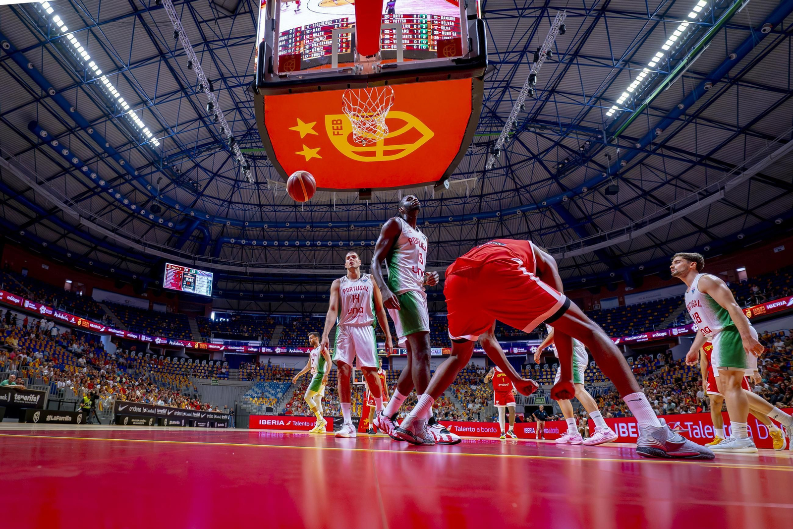 España B - Portugal en Málaga, en fotos