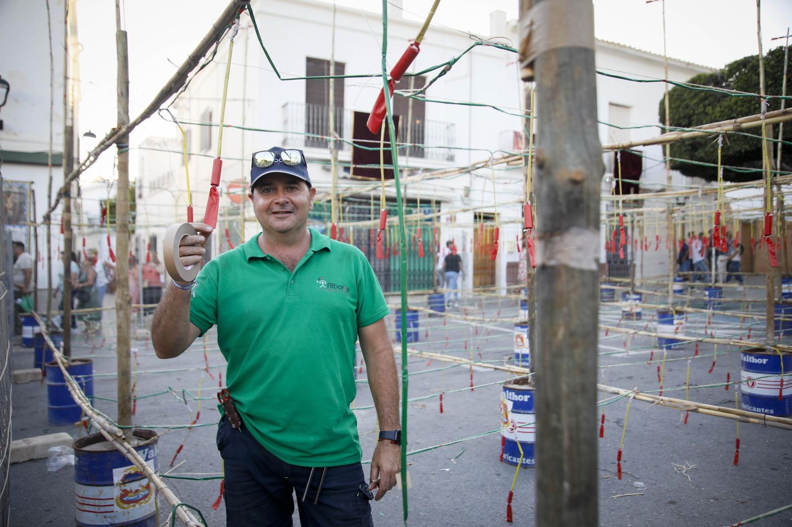 Las imágenes de la misa vespertina y procesión del Cristo de la Luz de Dalías