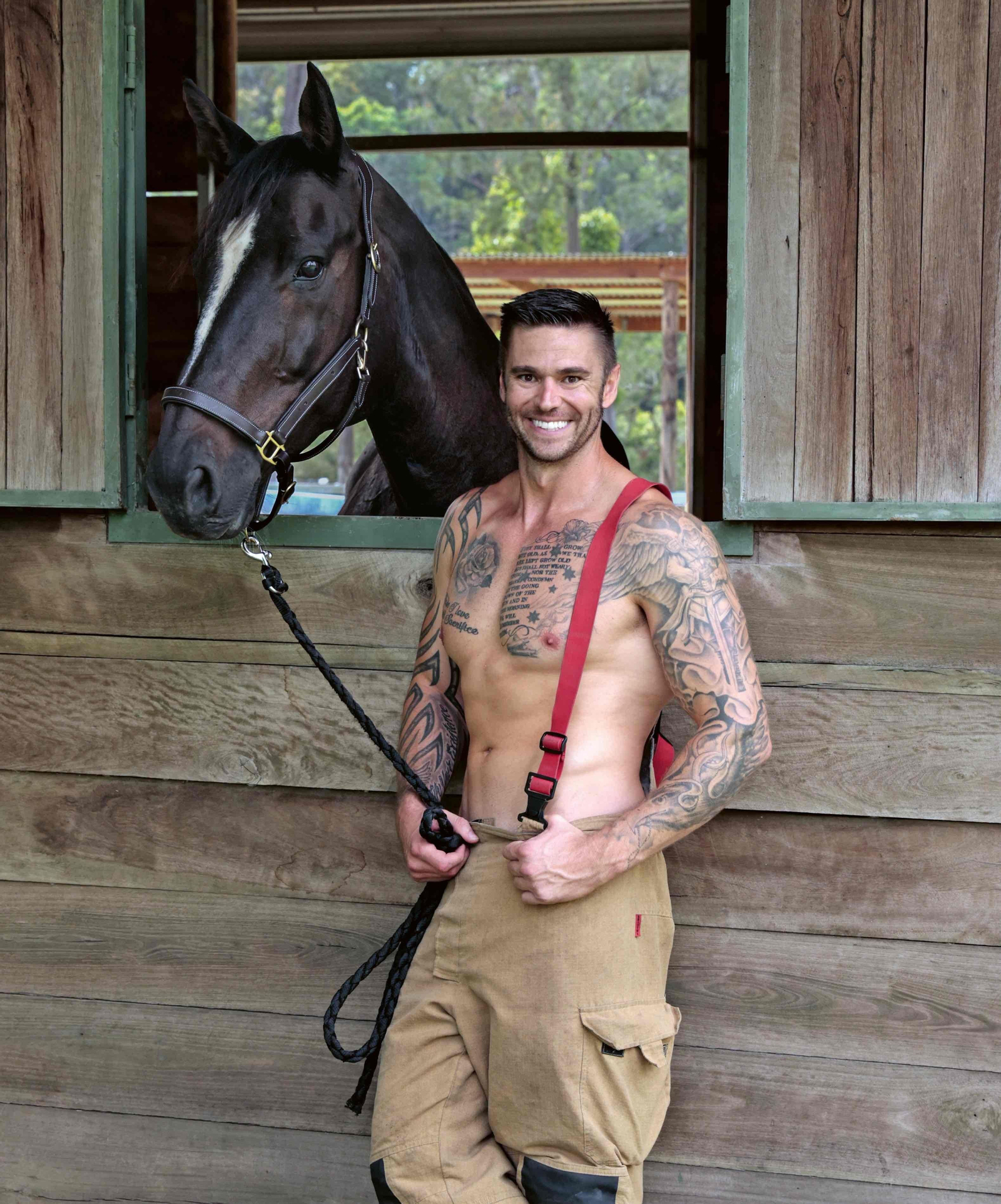 Calendario de Bomberos de Australia 2024 - Mitch