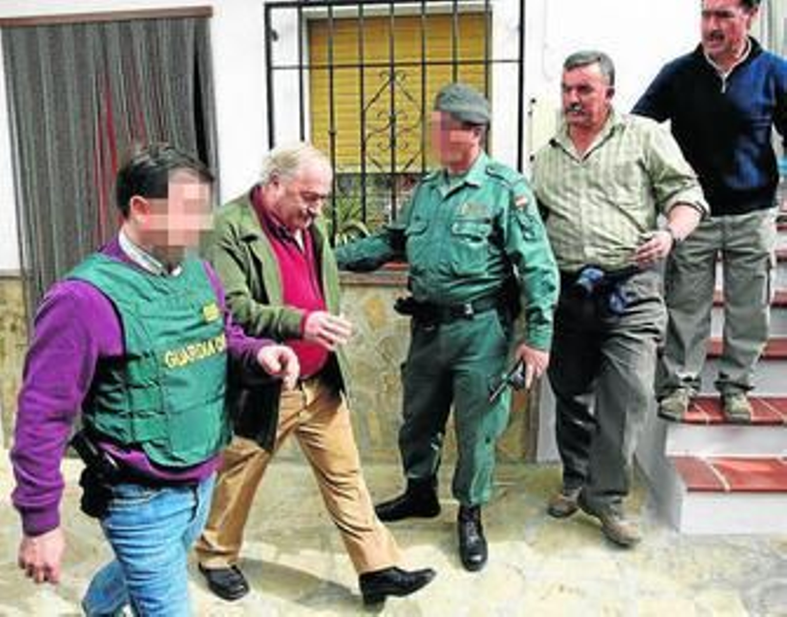 José Manuel Martín Alba durante su detención el pasado 2009.