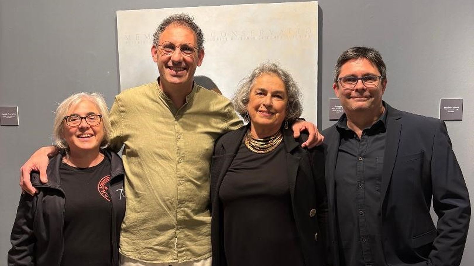 Bárbarfa Shunyi, Julian Gades, Carmen Bustamante y Cecilio Chaves.