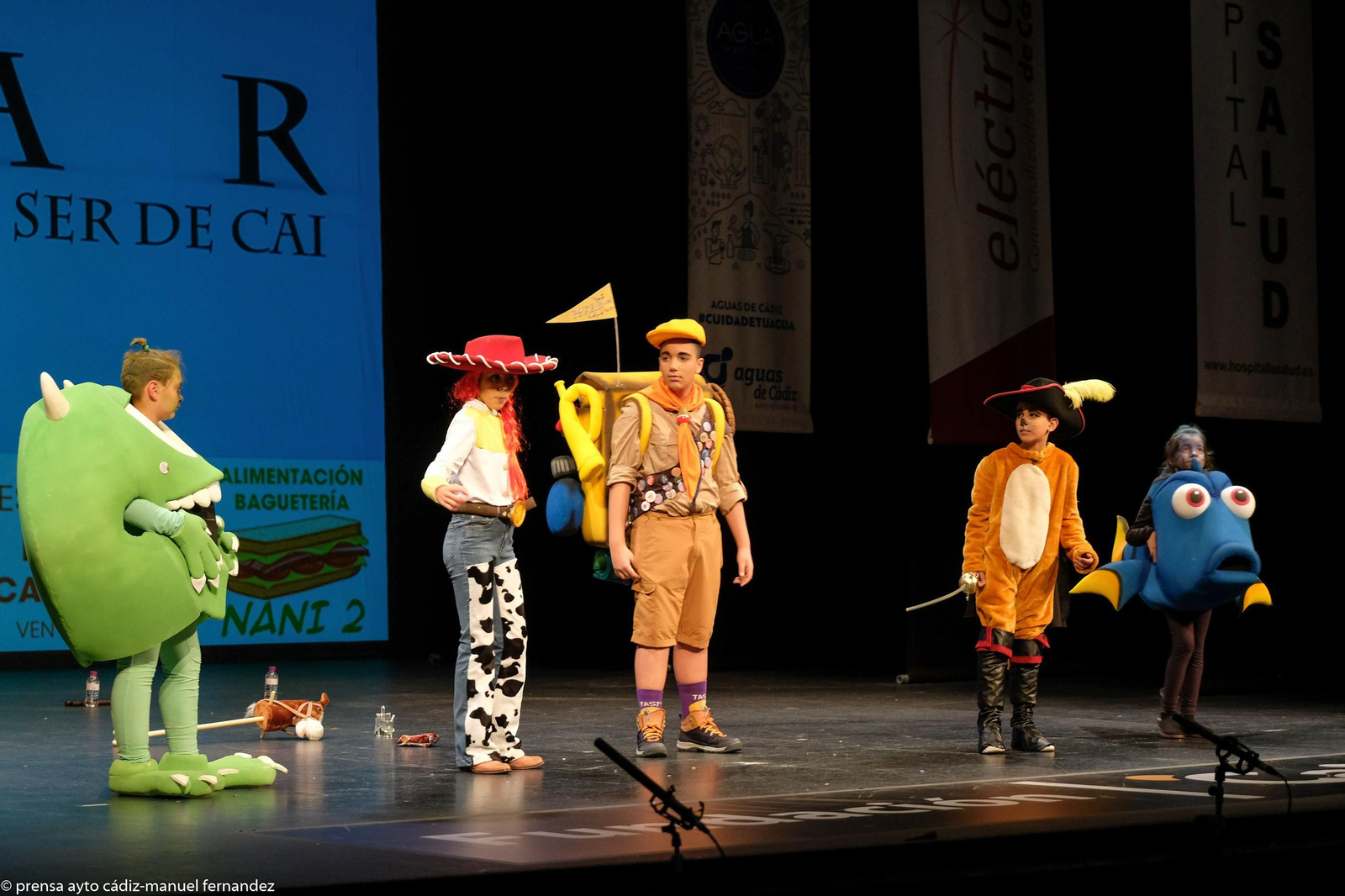 Cuarteto Lo siento Pixar, no to er mundo puede ser de Cai.