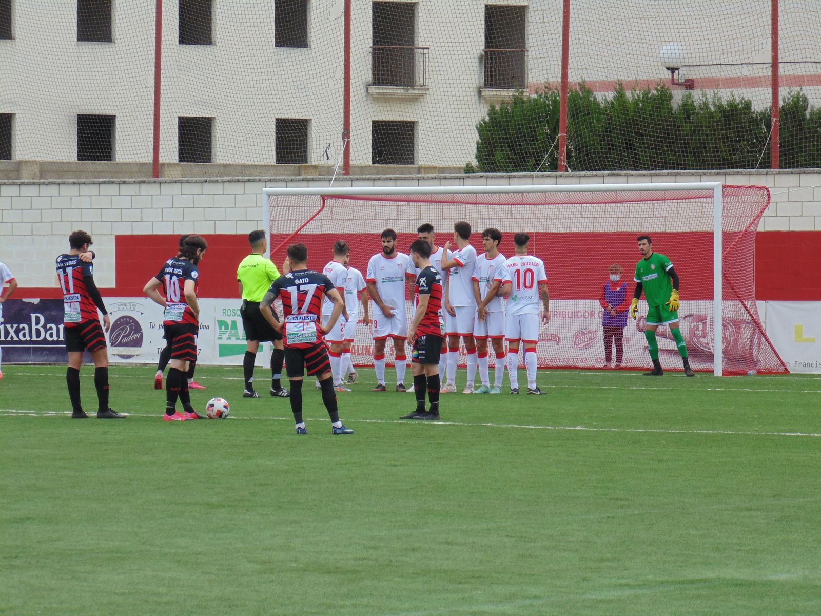 La Palma, durante un partido de esta temporada en casa.
