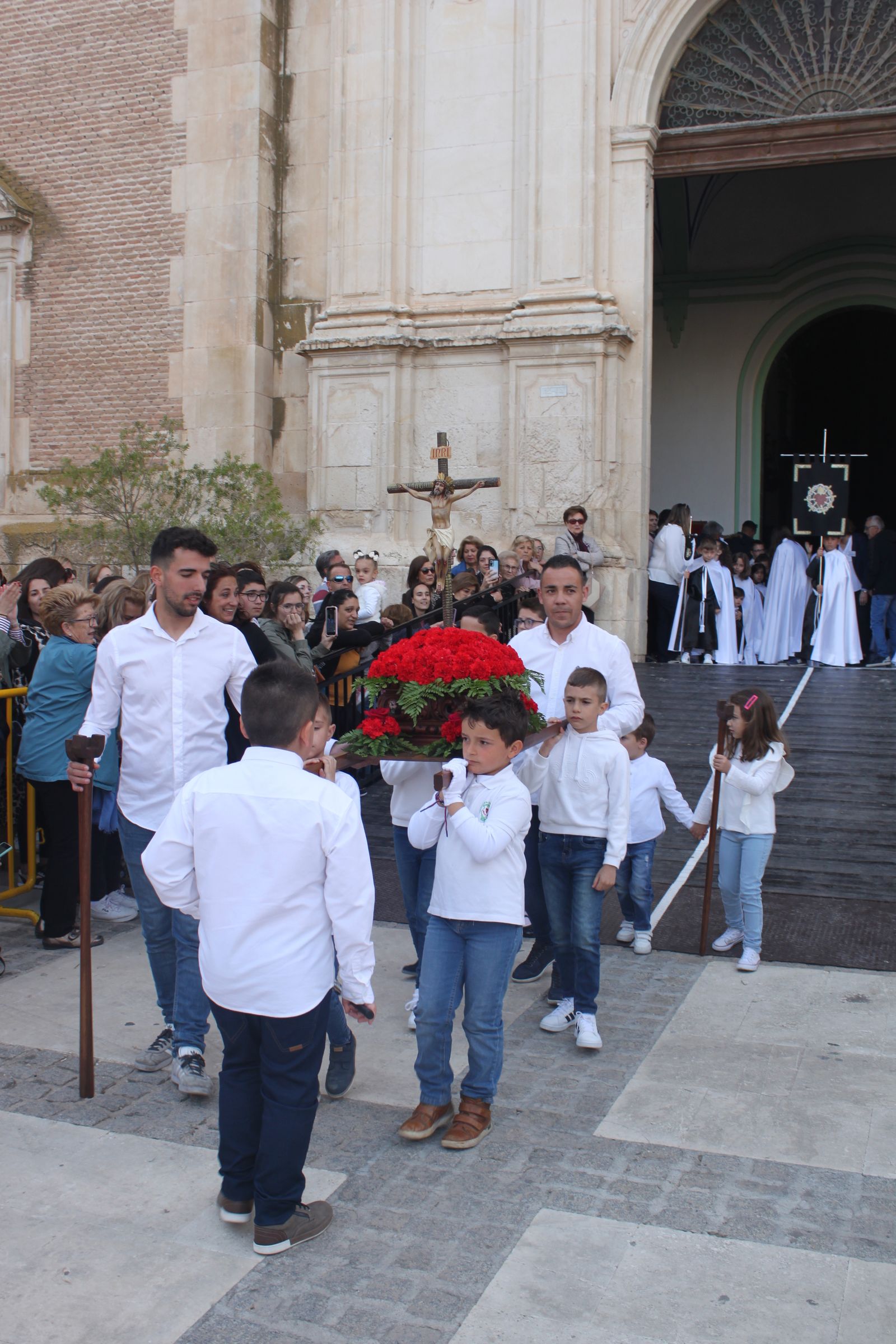 La primera procesión infantil de Vélez-Rubio, en imágenes