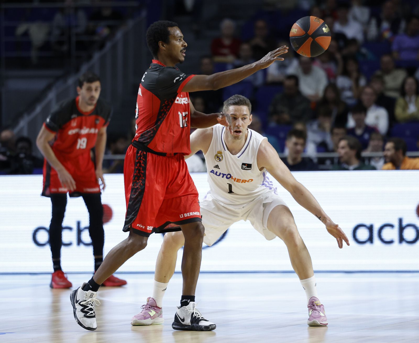 Ataque de un partido anterior jugado por el Covirán Granada