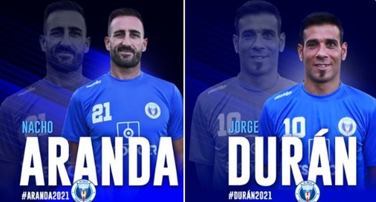 Nacho Aranda y Jorge Durán.