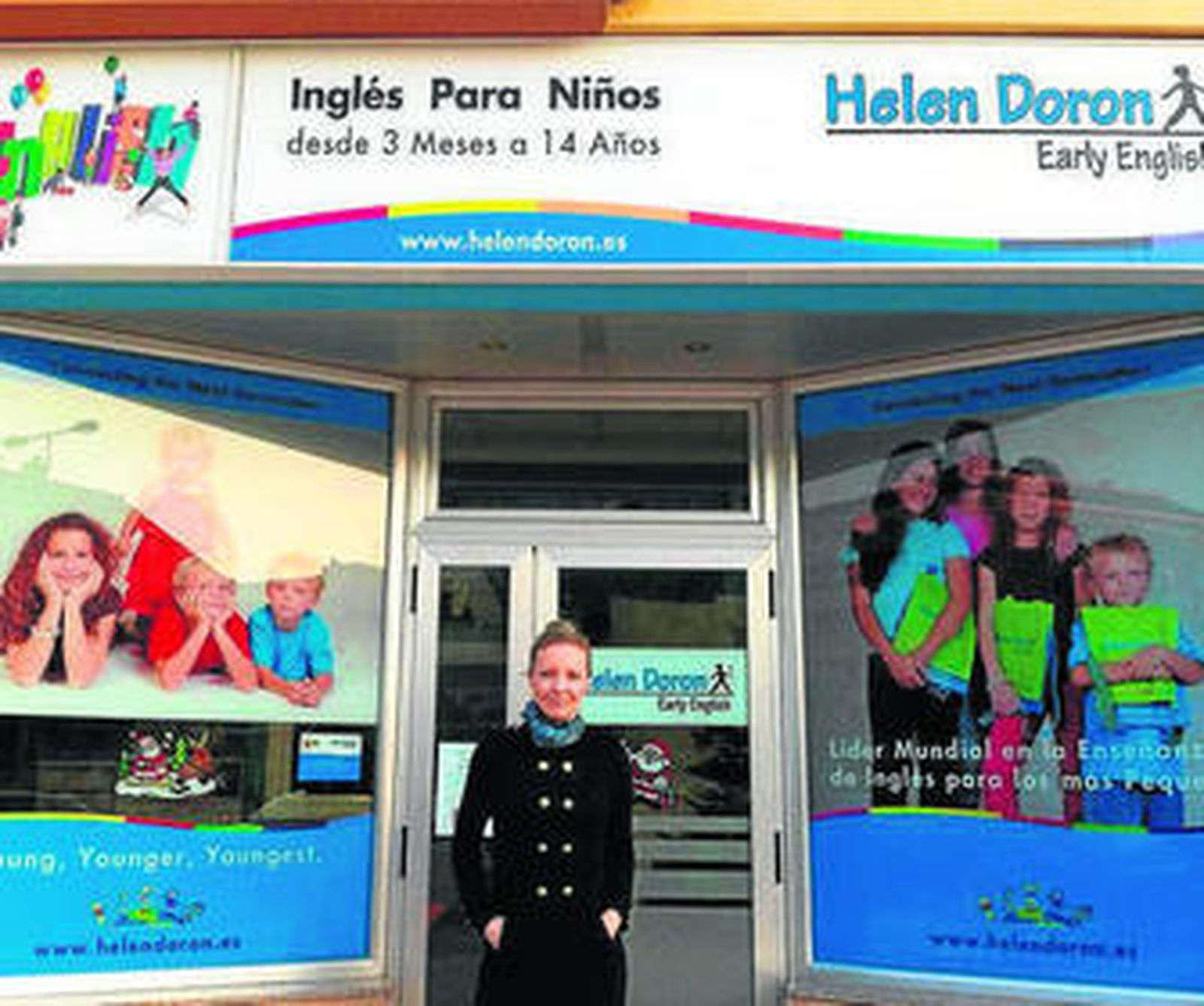 Natalia Bartkowiar, copropietaria del negocio franquiciado en la provincia.