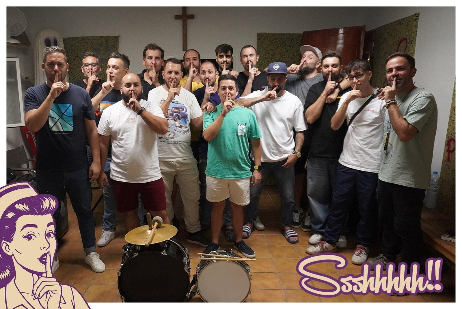 La chirigota 'Ssshhhhh!!'