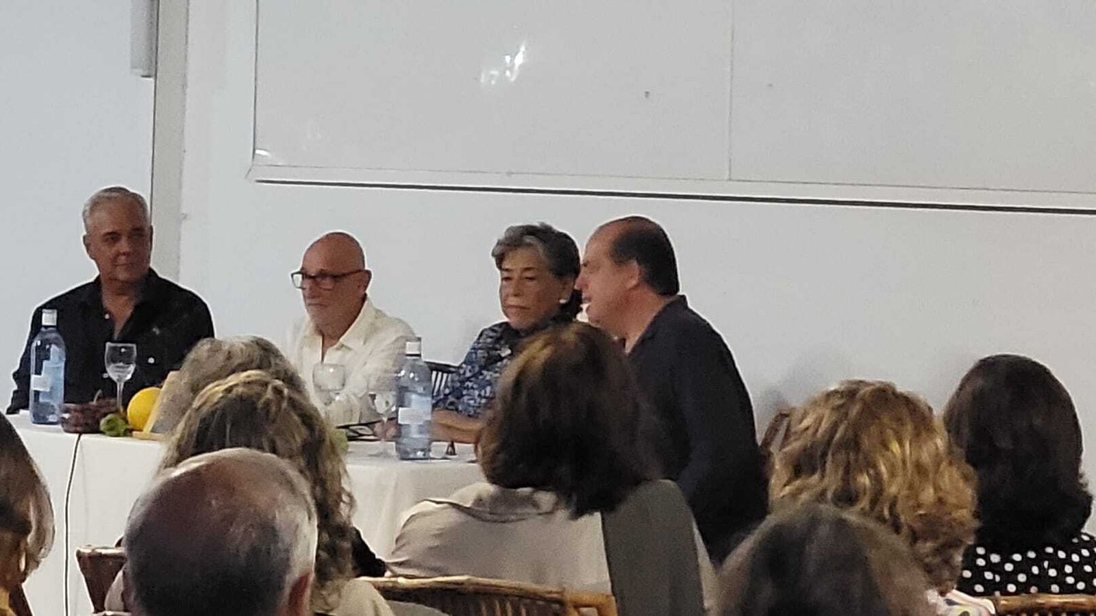 Un momento de la presentación del libro.