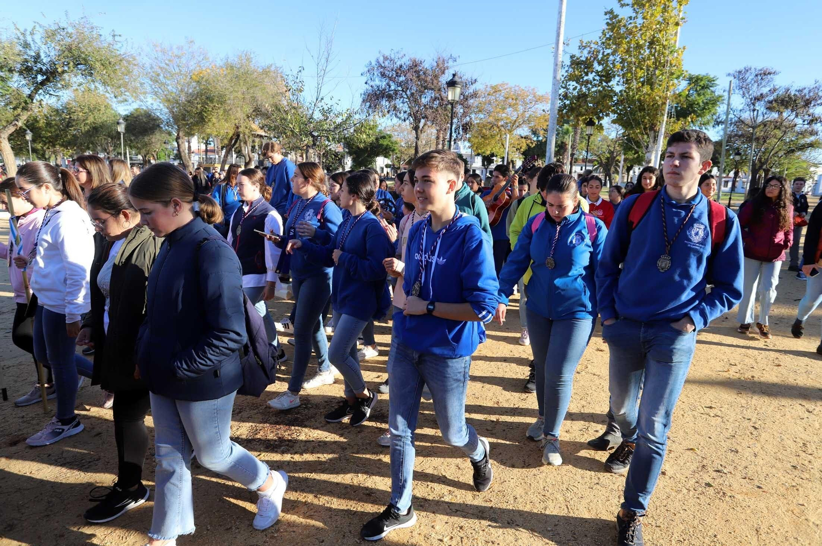 Imágenes de la Peregrinación de Jóvenes Rocieros