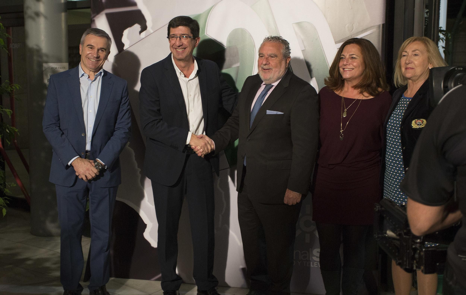 El primer debate electoral de Andalucía, en imágenes