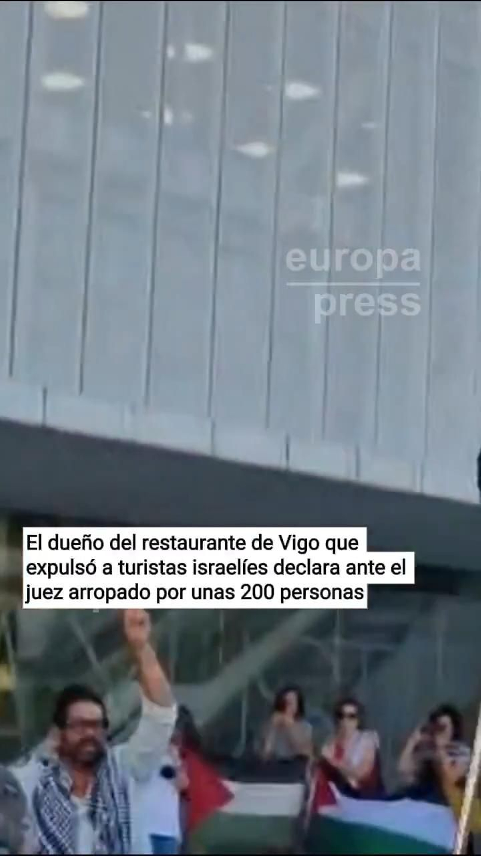 Archivan la causa contra el dueño de un restaurante de Vigo que expulsó a israelíes.