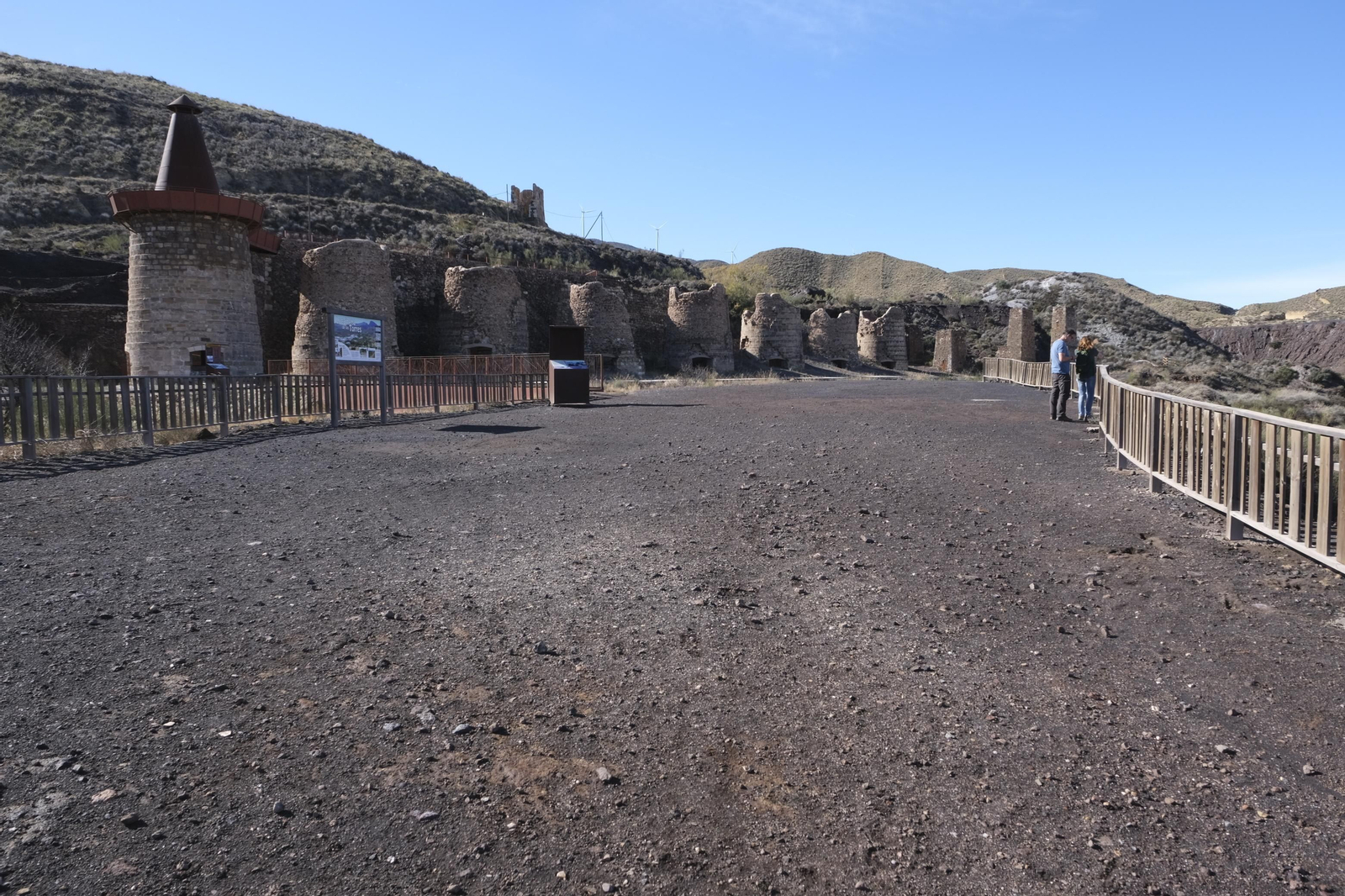 Fotogalería hornos de calcinación en Lucainena de las Torres.  Almería