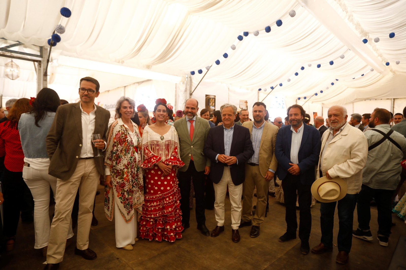 Las recepciones del miércoles de la Feria de Córdoba, en imágenes