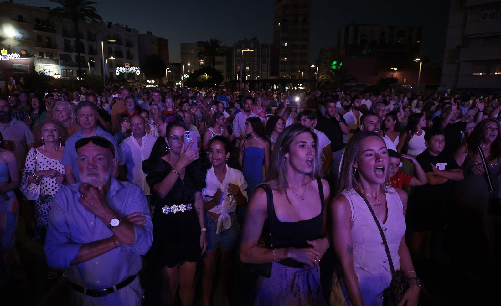 Fotos del concierto de Henry Méndez en La Línea