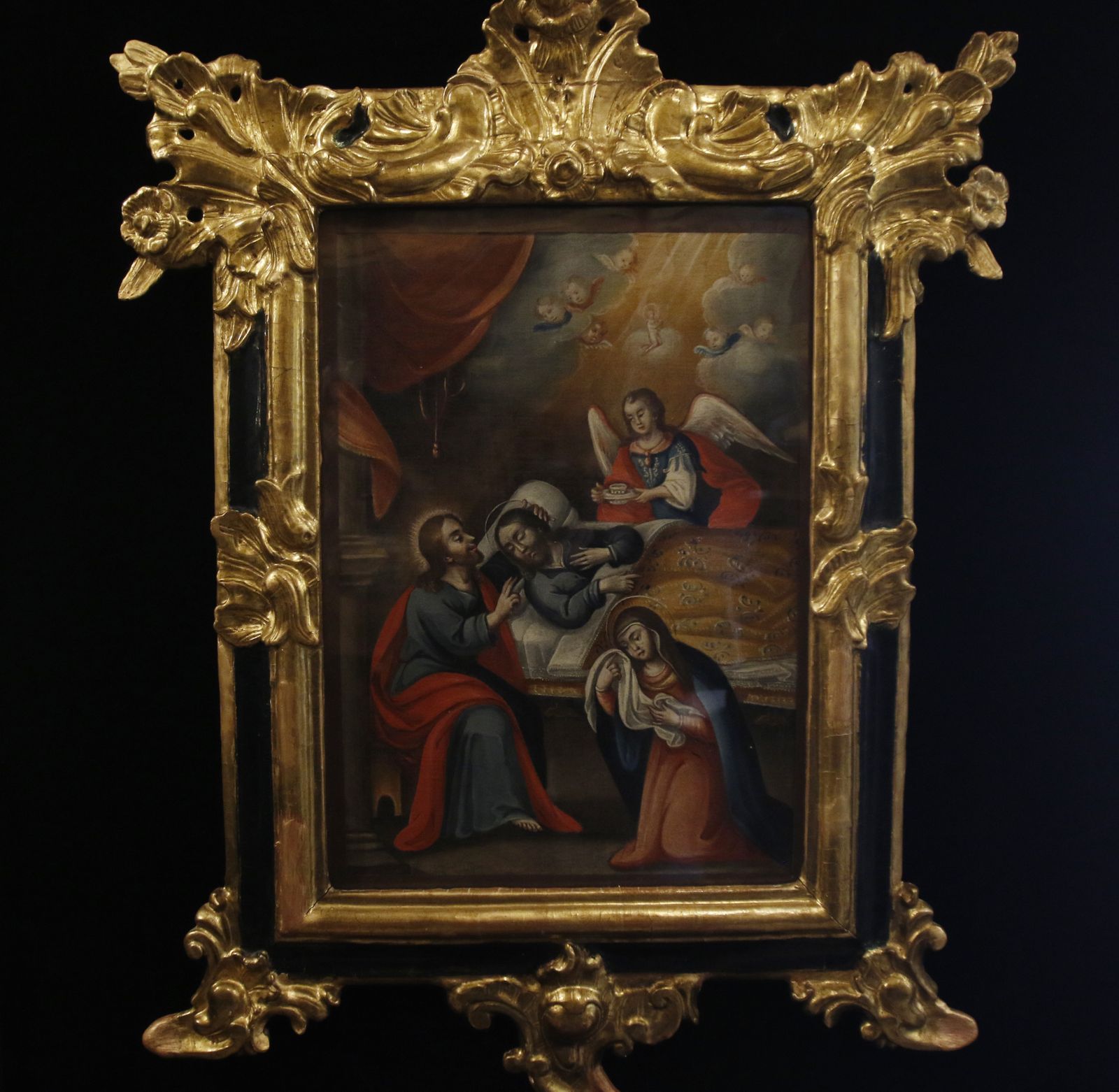 Exposición de San José en el Santo Angel