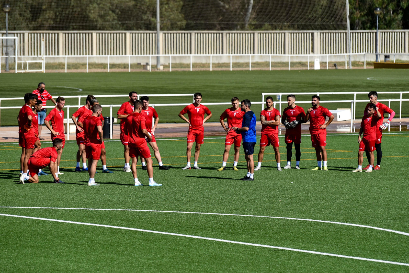 El primer entrenamiento del Algeciras CF 21-22