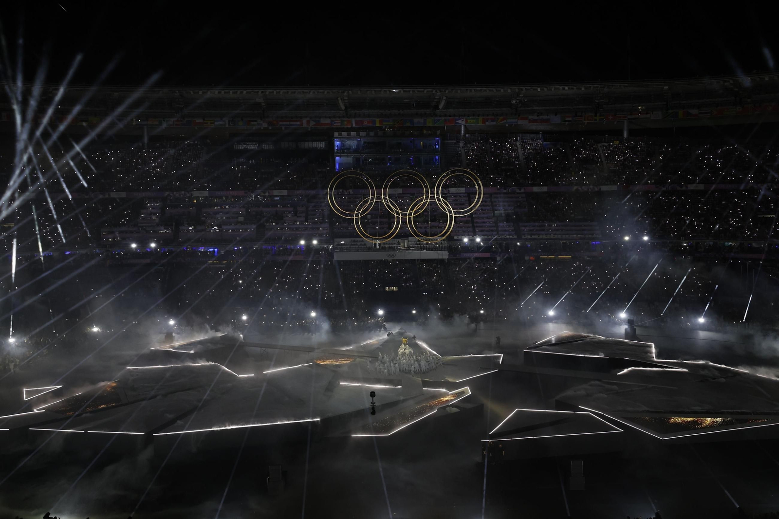 Las fotos de la ceremonia de clausura de los Juegos Olímpicos París 2024