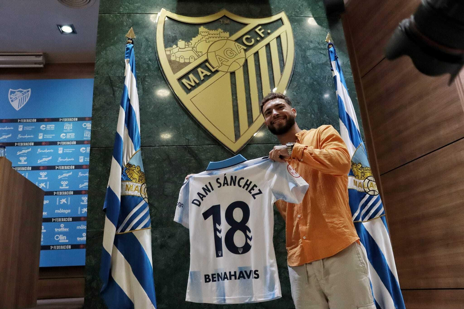 La presentación de Dani Sánchez, en imágenes