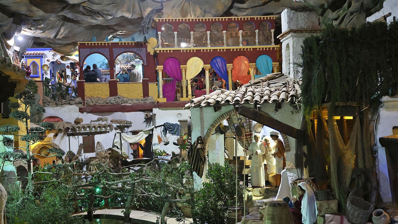 El espectacular Belén Viviente de Beas, este sábado.