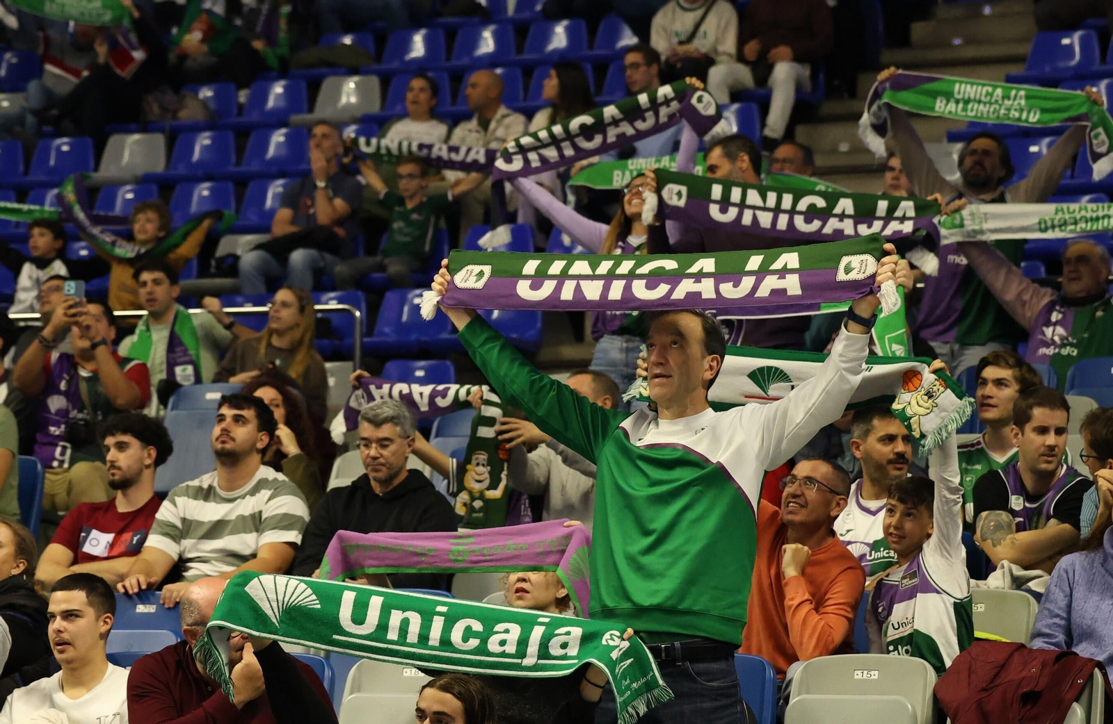 Búscate en el Unicaja-Oostende en las gradas del Carpena